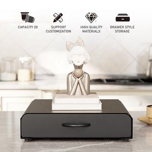 Estante de Almacenamiento de Metal de 2 Niveles para Cápsulas de Café, Capacidad para 20 Unidades, Múltiples Sabores, Compatible con Vertuo, Dolce Gusto, <span class=keywords><strong>Nespresso</strong></span> - Product Image 3