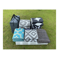 Tapis de plage et de camping-car universels toutes saisons de haute qualité Tapis de pique-nique tissé facile à nettoyer et à plier Type de matelas résistant à l'humidité