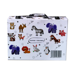 Juego de Herramientas de Cerámica Profesional para Niños con 12 Colores, Empaque en Caja de Madera, Materiales de Papel - Product Image 4