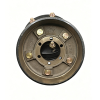 Neue Hochwertige 180mm Eisen-Bremstrommel mit 68mm Innenbohrung für Dreirad-Hinterachsbremssystem Ersatzteile