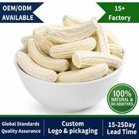 FD Banaan met hoog vitaminegehalte, gevriesdroogde hele banaan, gedroogd fruit, gedroogde groenten