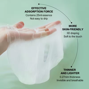 Masker Wajah Teh Hijau Mawar Label Pribadi Anti Penuaan Anti Kerut Dengan Kolagen dan Gliserin Melembapkan Perawatan Wajah - Product Image 5