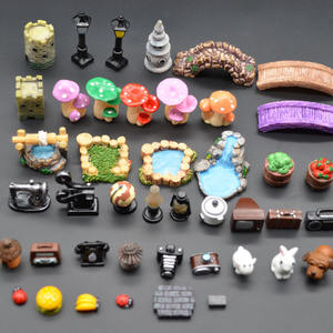 Juego de Muebles en Miniatura para Dormitorio, Sofá, Figuras de Casa, Decoración de Jardín, Adornos para Muñecas y Niños - Product Image 5