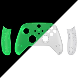 EXtremeRate Glow in Dark-Green for Xbox Series X & S <b>Controller</b> Faceplate with Side Rails <b>Grips</b> Shell - Product Image 2