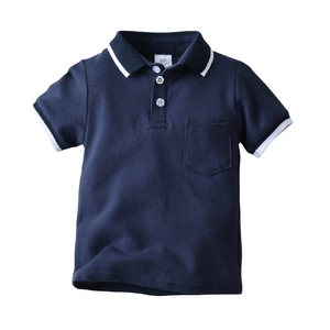 Vêtements de mode pour enfants en gros 2026 – Polo en coton pour adolescents et garçons - Product Image 1