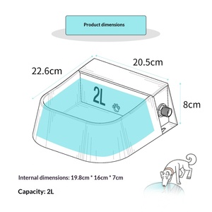Ciotola Automatica per Animali Domestici con Serbatoio d'Acqua per Cani, Bovini e Ovini - Ciotole per Cani all'Ingrosso - Product Image 2