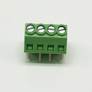 Manufacturer of 3.5mm PCB universal screw terminal blocks 04P terminal pcb connector