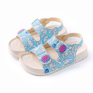 Sandali estivi da ragazza alla moda pantofole traspiranti da esterno soffice soletta leggera chiusura Slip-On per bambini per l'autunno - Product Image 2