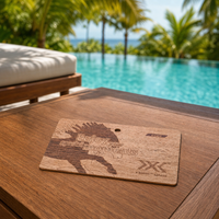 Anpassbare Programmierbare Umweltfreundliche Holz-NFC-Hotelschlüsselkarte mit Lasergravur für Umweltfreundliche Gästezimmer-Zugangskontrolle