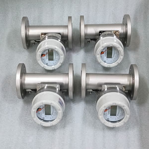 アナログ 4-20mA 可変面積流量計 アルミニウム合金チューブ ロータメーター 液体 ガス 油圧油 ポインター LCD ディスプレイ +/-1% 精度 - Product Image 5