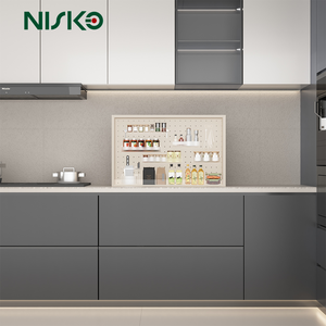 Nouveau 2026 NISKO <span class=keywords><strong>Meuble</strong></span> de rangement <span class=keywords><strong>haut</strong></span> de gamme pour comptoir de <span class=keywords><strong>cuisine</strong></span>, pour maison et villa, pour assaisonnements, couverts et vaisselle - Product Image 5