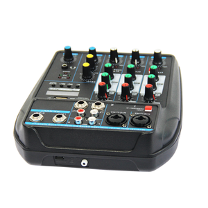 <span class=keywords><strong>Mini</strong></span> table de mixage audio 4 canaux Bluetooth USB, table de mixage sonore pour karaoké, <span class=keywords><strong>DJ</strong></span>, soirée à domicile - Product Image 5