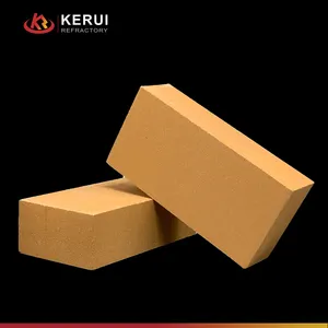 KERUI puede proporcionar un buen efecto de aislamiento Ladrillos de aislamiento de arcilla de fuego para hornos y estufas