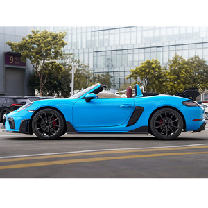 Nueva Rejilla de Admisión de Fibra de Carbono Mejorada 2016-2024, Panel Lateral de Admisión de Aire, para 718 982 Cayman Boxster - Product Image 5