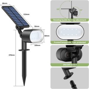 Lámpara Solar para Jardín con Control por Aplicación, IP65 RGB, Impermeable, Decorativa, Iluminación Exterior para Jardín/Patio - Product Image 5