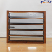 Persianas de Aluminio Ajustables Manualmente, Resistentes al Agua y al Viento, para Ventanas, para Villas y Oficinas