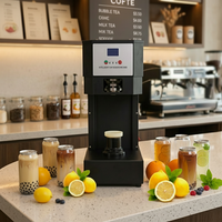 Scelleuse de boîtes électrique numérique entièrement automatique pour usage commercial, emballage de boissons avec fonction de comptage