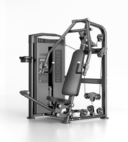 Équipement de musculation de haute qualité pour la musculation et l'entraînement sportif, machine à charges guidées pour la musculation des deltoides et des pectoraux (Pearl Delt/Pec Fly)