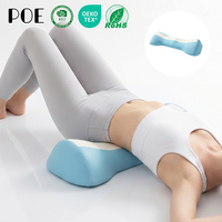 Almohada Lumbar Moderna y Personalizable de Espuma Viscoelástica 100% Leche de Seda, con Protección Antiácaros y Lavable para el Cuidado Ergonómico de los Discos