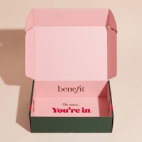 Boîtes d'expédition en carton kraft imprimées avec logo personnalisé, emballage plat, carton ondulé découpé, boîte pliante, vente en gros de cartons en papier