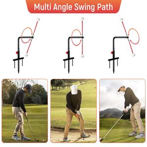 Entraîneur de swing de golf, aide à l'entraînement de golf en métal durable, équipement d'entraînement de swing de golf, matériel d'entraînement de golf - Product Image 3