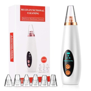 Limpiador Facial Electrónico de Poros, Limpiador Profundo de Poros, Eliminador de Acné y Espinillas, Aspiradora Facial para Poros, Eliminador de Comedones - Product Image 1