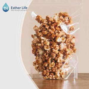 Emballage transparent d'approvisionnement direct d'usine sac à fermeture éclair réutilisable en plastique PP avec trou à main - Product Image 2