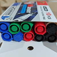 Marqueur effaçable à sec en gros, rechargeable, non toxique, pour tableau blanc, fournitures de bureau et scolaires, lot en vrac