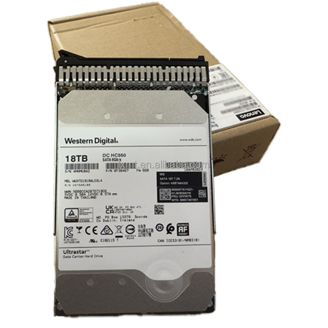 Len-ovo 02YH579 ThinkSystem DC HC550 18TB 3.5 Inch 7200RPM SATA 6Gb/s 512M New Server Internal HDD 501-600MB/s Read/Write Speed
