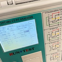 Analizador de características de excitación CT PT electrónico automático para instrumento de prueba de transformador de corriente