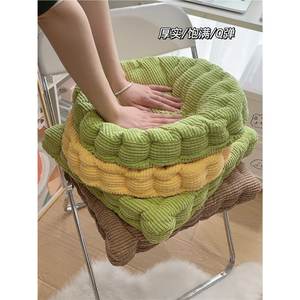 เบาะรองนั่งสีพื้นเรียบหรู ขนาด 40x40 ซม. 45x45 ซม. 50x50 ซม.  ขนกระต่ายนุ่ม ใช้สำหรับสำนักงาน หอพัก โซฟา หรือปูพื้น - Product Image 4