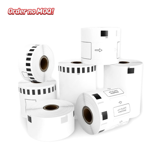 Dymo Strong Adhesive Waterproof Paper Labels-Custom Stickers for Grocery Exhibition Business Promotion Customizable Size