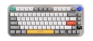 Teclado Inalámbrico para Juegos K75pro OEM ODM, Teclado Tri-Modo Bluetooth 2.4G USB-C para Computadora, Retroiluminación RGB, Perilla Multimedia, Teclado Creamy - Product Image 2