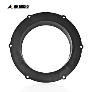 AK-11 6.5 pouces voiture haut-parleur montage entretoises adaptateur anneaux montage support anneau pour Audi pour <span class=keywords><strong>VW</strong></span> Magotan Skoda haut-parleur entretoises noir - Product Image 3