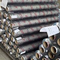Rouleau de film PVC super transparent, feuille de plastique transparente flexible, imperméable, film d'emballage PVC multi-usages