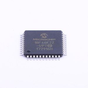 MCU 8-bit PIC18 PIC RISC 64KB Flash 2.5V/3.3V/5V 44-<b>Pin</b> TQFP Tray - Trays PIC18F46K22-I/PT - Product Image 1