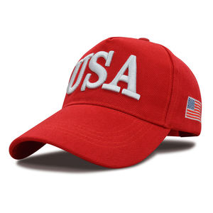 Casquette de baseball USA, drapeau américain, casquettes de sport, logo brodé 3D personnalisé, casquettes de baseball 5 panneaux, casquette de sport en acrylique, livraison rapide - Product Image 6