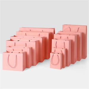 Bolsas <span class=keywords><strong>de</strong></span> Papel para Regalo con Diseño Único y Personalizado, Bolsas <span class=keywords><strong>de</strong></span> Papel Rosa para Regalo, Bolsas <span class=keywords><strong>de</strong></span> Papel para Compras <span class=keywords><strong>de</strong></span> <span class=keywords><strong>Ropa</strong></span> - Product Image 3