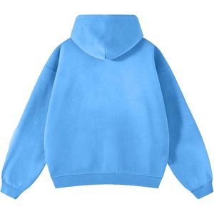 Sudadera con capucha y cremallera para mujer FOXA, de manga larga, holgada, de forro polar, con bolsillos, para uso casual de otoño - Product Image 3