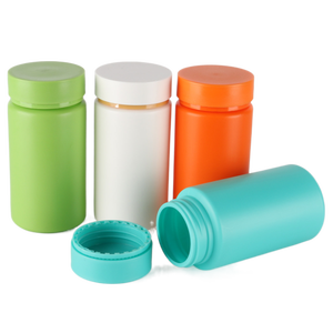 100mL 135ml 150ml 175ml 20ml 250ml Botellas de pastillas de plástico vacías Contenedor de medicina Botella de HDPE con tapas para Cápsula de píldora de vitamina - Product Image 2