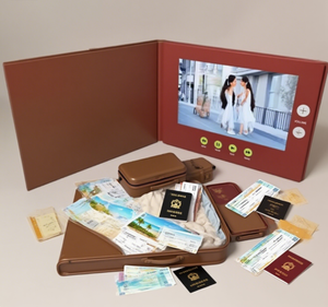 Promotion 7 pouces hd écran Lcd carte vidéo vidéo carte postale boîte vidéo numérique avec écran Lcd brochure vidéo pour cadeau - Product Image 2