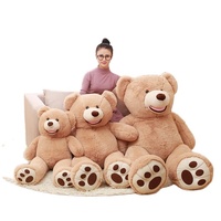 Oso de peluche gigante, sin relleno, 2022