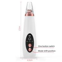 USB Points Noirs Point Noir Remover Visage Pores Vide Soins De La Peau Acné Nettoyeur de Pores De Retrait De Bouton Vide Outils D'aspiration