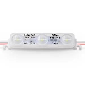 Módulo de letras de canal utdoor, módulo de inyección para iluminación publicitaria, 65 D1212 V 2835 1,2 W 1,5 W 3smd