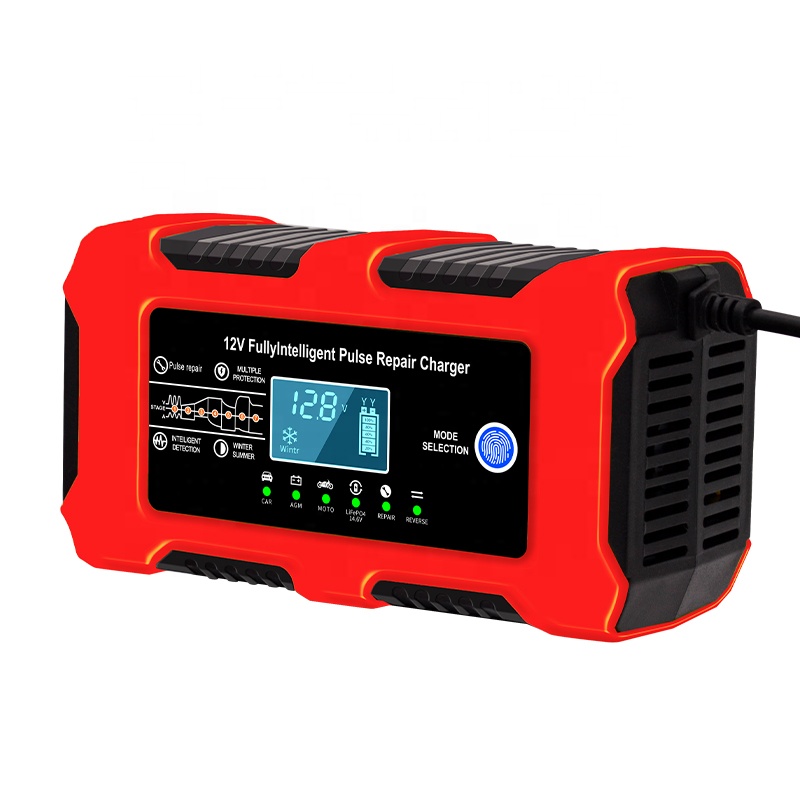 ORANGLES CHAOCHENBEN Car Battery Charger 12V10A Smart Lead-Acid with Display Fast Charging 110-220V Input 120W - high resolution display - exposing craftsmanship - Image 2 of 6 | built for everyone | CHAOCHENBEN Car Battery Charger 12V10A Smart Lead-Acid with Display Fast Charging 110-220V Input 120W for sale Georgia | Free Shipping ORANGLES
