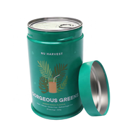 Pot en fer blanc facile à déchirer de qualité alimentaire de 100g avec couvercle en feuille d'aluminium pelable à triple joint