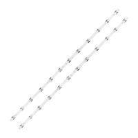 Bande LED universelle ES-5547/12 pour rétroéclairage TV 43 pouces, 12 LED, 2 pièces/kit, barres de rétroéclairage pour réparation de téléviseur