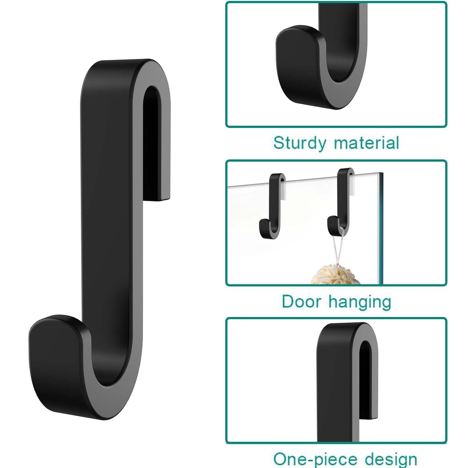 ตะขอแคบเดี่ยวสีดำ