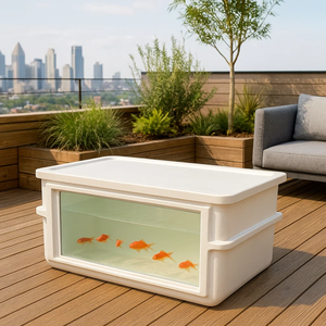 ตู้ปลาไฟเบอร์กลาสคุณภาพสูงสำหรับเลี้ยงปลาคาร์ฟและปลาทอง - Product Image 5