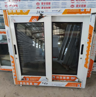 Fenêtre coulissante en aluminium haute qualité avec barreaux anti-effraction, grille de sécurité, double vitrage, isolation thermique, insonorisation extérieure, économie d'énergie